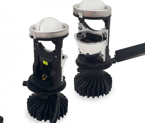 Мини линза LED H4 AOZOOM 5100К