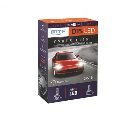 Светодиодные лампы MTF Light CYBER LIGHT D цоколь