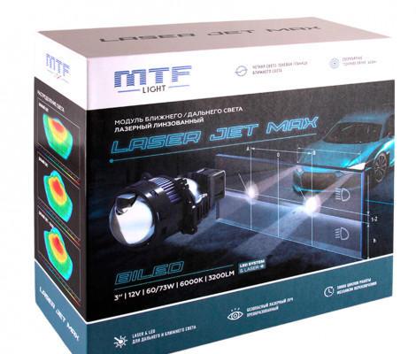 Билед линзы MTF Light LASER JET MAX 3"