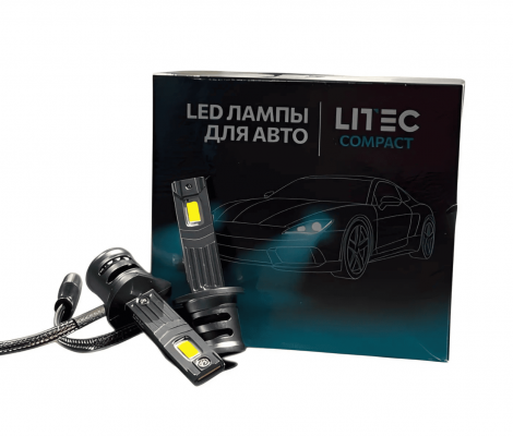 Светодиодные лампы LITEC H1 COMPACT 25W 6000K